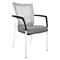 Office Star™ Low-Back Mesh Visitors Chair, Steel