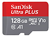 SanDisk® Ultra PLUS microSD™ Card, 128GB 1 thumbnail image