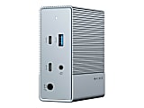 HyperDrive GEN2 Docking Station, 1-7/10”H x 4-2/10”W x 3-1/2”D, Gray 1 thumbnail image