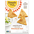 Simple Mills Pita Crackers, Himalayan Salt Veggie, 4.25 Oz, Total Qty 6 1 thumbnail image