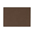 LUX Flat Cards, A1, 3 1/2" x 4 7/8", Chocolate Brown, Pack Of 500