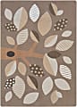 Joy Carpets Kid Essentials Rectangular Area Rug, Shady Grove, 7-2/3' x 10-3/4', Neutral