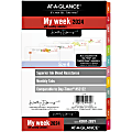 AT-A-GLANCE® Kathy Davis Weekly/Monthly Loose-Leaf Planner Refill Pages, 5-1/2" x 8-1/2", January to December 2024, KD81-285Y 1 thumbnail image