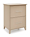 Realspace® Koru 23-1/2"W x 17-1/2"D Lateral 2-Drawer File Cabinet, Natural Oak