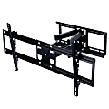MegaMounts Full Motion Articulated Wall Mount For 37 - 60" TVs, 8.5"H x 27.5"W x 3"D, Black 1 thumbnail image