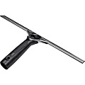Ettore Pro+ Squeegee - Rubber Blade - Ergonomic Handle, Changeable Blade, Non-slip Grip, Streak-free - Black, Silver 1 thumbnail image