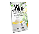 The Art of Broth Chicken Flavored Sipping Broth, Box Of 6 Bags