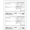 ComplyRight® W-2 Tax Forms, 2-Up, Employee’s Copy C and/or State, City Or Local Copy 2, Laser, 8-1/2" x 11", Pack Of 100 Forms