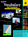 Steck-Vaughn Vocabulary In Context For The Common Core Standards Workbook, Grade 4