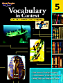 Steck-Vaughn Vocabulary In Context For The Common Core Standards Workbook, Grade 5