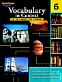 Steck-Vaughn Vocabulary In Context For The Common Core Standards Workbook, Grade 6