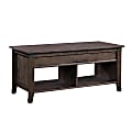 Sauder® Carson Forge Lift-Top Coffee Table, Rectangle, Coffee Oak