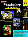 Steck-Vaughn Vocabulary In Context For The Common Core Standards Workbook, Grade 8