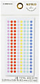 Noted by Post-it® Planner Dots, 1/4" x 1/4", Assorted Colors, 136 Dots Per Sheet, Pack Of 3 Sheets 1 thumbnail image