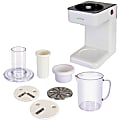 NutriChef Food Spiralizer PKESPR26 - 1.27 quart (Capacity) - White 1 thumbnail image