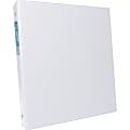 Aurora EarthView Organization 3-Ring Binder, 1/2" Round Rings, 39% Recycled, White