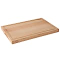 Martha Stewart Lockner Beech Wood Cutting Board With Juice Groove, 18" x 12", Light Brown 1 thumbnail image