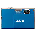 Panasonic Lumix DMC-FP1 12.1 Megapixel Compact Camera - 6.30 mm-25.20 mm - Blue 1 thumbnail image