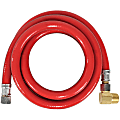 Certified Appliance Accessories PVC Dishwasher Connector with MIP Elbow, 6ft - 72" - Red, Stainless Steel, Gold, Silver - DW72PBL 1 thumbnail image