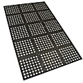 ES Robbins Pro Lite Drain Mat, 36"W x 60"D, Black 1 thumbnail image