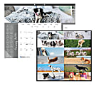 Blueline® Man's Best Friend Collection Monthly Desk Pad Calendar, 22" x 17", 50% Recycled, FSC® Certified, Dogs, January to December 2021