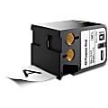 Dymo XTL All-purpose Vinyl Labels - 2" Width - Thermal Transfer - White - Vinyl - Water Resistant  - 1 Each - 1868755 1 thumbnail image