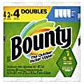 Bounty Select-A-Size 2-Ply Paper Towels, Double Roll, 11" x 6", White, 90 Sheets Per Roll, Pack Of 2 Rolls