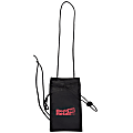 Custom Crossbody Phone Pouch, 3" x 7-3/4" x 4", Black 1 thumbnail image