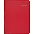 AT-A-GLANCE Fashion 2023 RY Weekly Appointment Book Planner, Red, Large, 8 1/4" x 11"