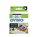 DYMO® D1 43613 Black-On-White Tape, 0.25" x 23' 1 thumbnail image