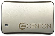 Centon Dash Series External USB-C Solid State Drive, 1,000GB, Silver