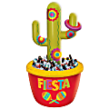 Amscan Jumbo Inflatable Cactus Cooler And Ring Toss Game, 54" x 24", Multicolor 1 thumbnail image