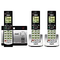 VTech® CS5129-3 DECT 6.0 Expandable Cordless Phone With Digital Answering System