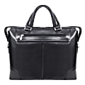 McKlein R-Series Arcadia Slim Briefcase With 17" Laptop Pocket, Black