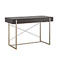 Sauder® Walter Heights 48"W Writing Desk, Blade Walnut™ 1 thumbnail image