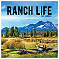 2025 TF Publishing Monthly Wall Calendar, 12” x 12”, Ranch Life, January 2025 To December 2025