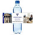Custom Printed Full-Color Water Bottle Labels, 3" x 8-3/4" Rectangle, Box Of 125 Labels