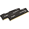 Kingston HyperX Fury 16GB (2 x 8GB) DDR3L SDRAM Memory Kit - 16 GB (2 x 8GB) DDR3L SDRAM - 1866 MHz - CL11 - 1.35 V - Non-ECC - Unbuffered - 240-pin - DIMM