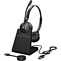 Jabra Engage 55 Headset - Stereo - USB Type A - Wireless - DECT - 492.1 ft - 40 Hz to 16 kHz - On-ear - 9559415125 1 thumbnail image