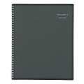 AT-A-GLANCE® DayMinder Academic Weekly/Monthly Planner, 8-1/2" x 11", Charcoal, July 2020 to June 2021, AYC54545