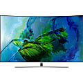 Samsung Q8C QN75Q8CAMF 75" Curved Screen Smart LED-LCD TV - 4K UHDTV - Sterling Silver, Brushed Metal - Edge LED Backlight - DTS Premium Sound 5.1, Dolby Digital Plus 1 thumbnail image