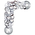 Amscan Balloon Garland Kit, 24", Silver, Pack Of 70 Balloons 1 thumbnail image