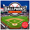 2025 TF Publishing Monthly Wall Calendar, 12” x 12”, Ballparks, January 2025 To December 2025