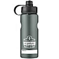 Ergodyne Chill-Its® 5151 Wide Mouth Water Bottle, 34 Oz, Black 1 thumbnail image