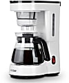 Commercial Chef 5-Cup Drip Coffee Maker, White