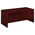 HON® 10500 66"W Workstation Computer Desk With Left Return, Mahogany 1 thumbnail image