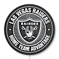 Imperial NFL Home Team Advantage LED Lighted Sign, 23" x 23", Las Vegas Raiders