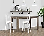 Dhp luxor metal counter stool top