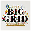 2025 TF Publishing Monthly Wall Calendar, 12” x 12”, Floral, January 2025 To December 2025