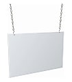 Azar Displays Horizontal Hanging Poster Frame, 11" x 17", Clear 1 thumbnail image
